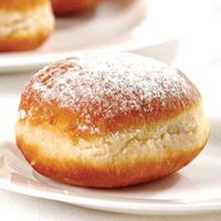 Preparato in polvere per la preparazione di krapfen e dolci tipici del Carnevale. 